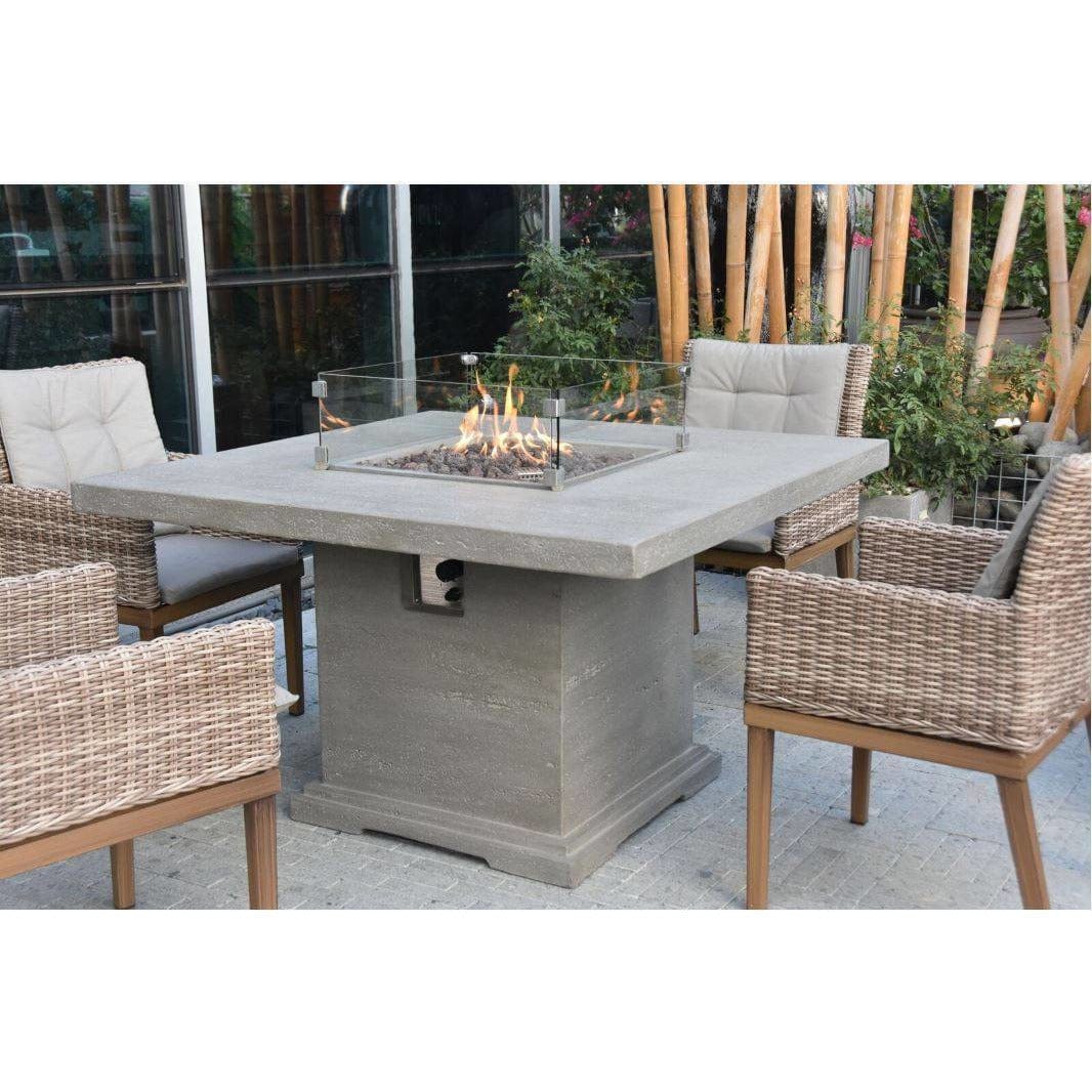 Elementi Birmingham Fire Pit Dining Table OFG202