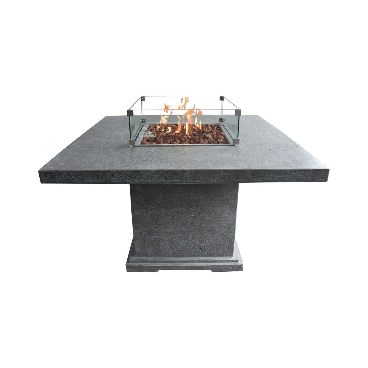 Elementi Birmingham Fire Pit Dining Table OFG202