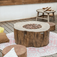 Thumbnail for Elementi Manchester Concrete Fire Pit Table OFG145