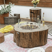 Thumbnail for Elementi Manchester Concrete Fire Pit Table OFG145