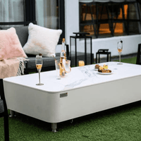 Thumbnail for Elementi Plus Athens Porcelain Top Fire Table OFP102BW