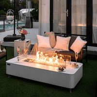 Thumbnail for Elementi Plus Athens Porcelain Top Fire Table OFP102BW