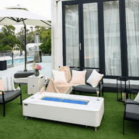 Thumbnail for Elementi Plus Athens Porcelain Top Fire Table OFP102BW