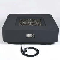 Thumbnail for Elementi Plus Bergamo Square Fire Table OFG419DG
