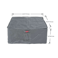 Thumbnail for Elementi Plus Bergamo Square Fire Table OFG419DG