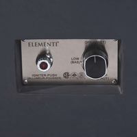 Thumbnail for Elementi Plus Bergamo Square Fire Table OFG419DG