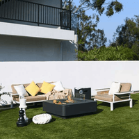 Thumbnail for Elementi Plus Bergamo Square Fire Table OFG419DG