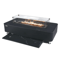 Thumbnail for Elementi Plus Valencia Porcelain Top Fire Table OFP102BB