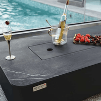 Thumbnail for Elementi Plus Valencia Porcelain Top Fire Table OFP102BB