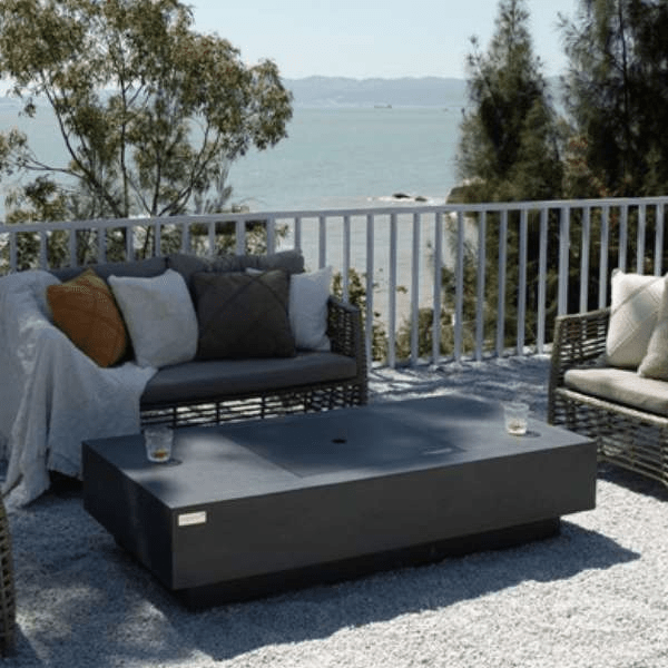 Elementi Plus Cannes Rectangle Fire Table OFG416DG