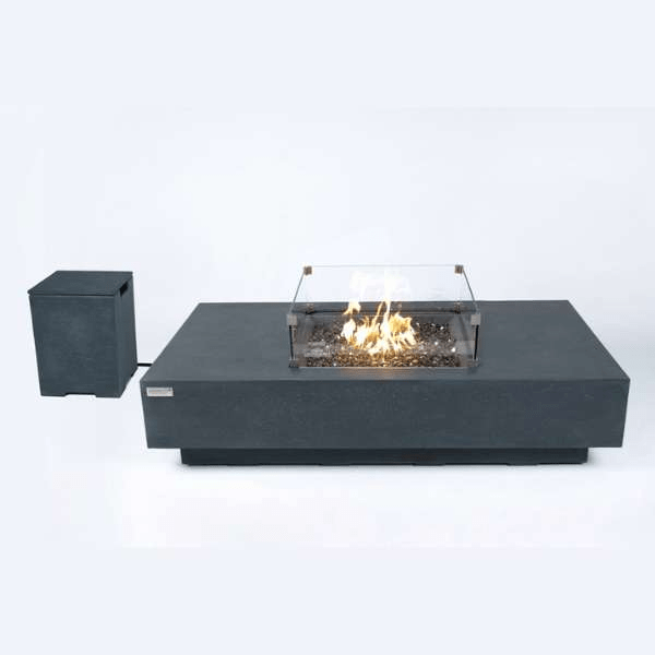 Elementi Plus Cannes Rectangle Fire Table OFG416DG