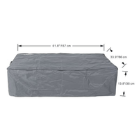 Thumbnail for Elementi Plus Cannes Rectangle Fire Table OFG416DG