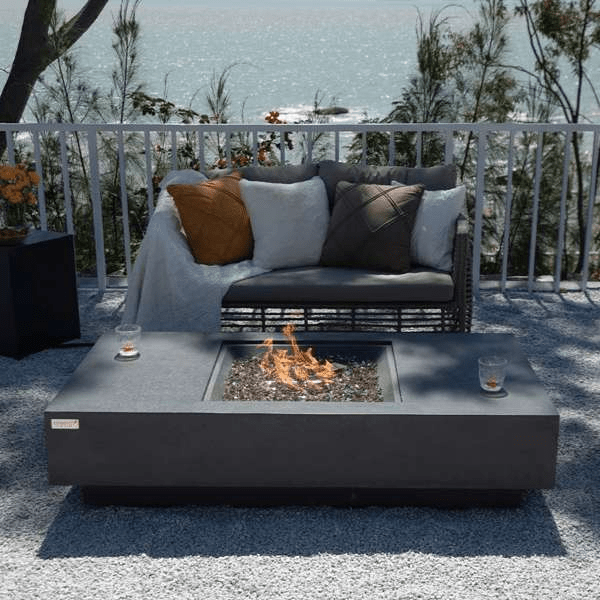Elementi Plus Cannes Rectangle Fire Table OFG416DG