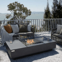 Thumbnail for Elementi Plus Cannes Rectangle Fire Table OFG416DG