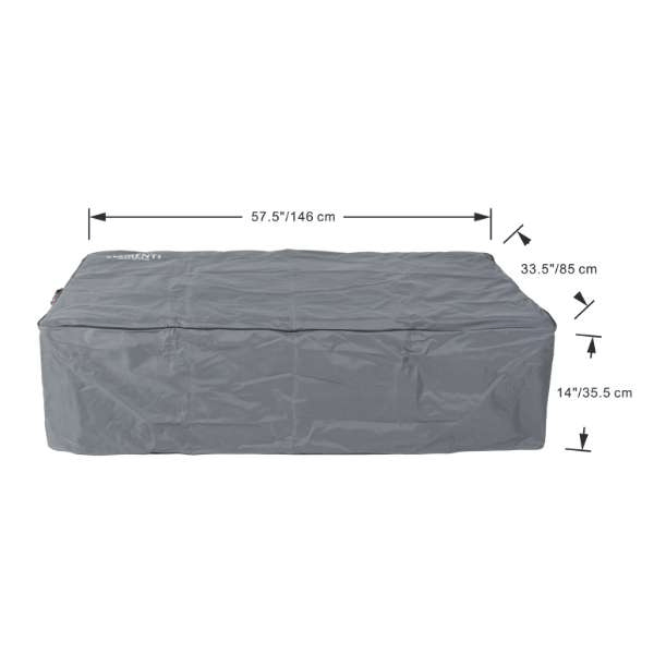 Elementi Plus Cape Town Rectangle Fire Pit Table OFG410SL