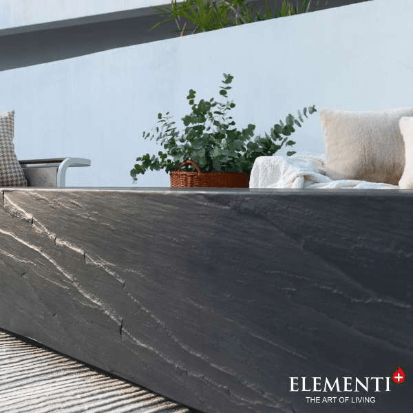 Elementi Plus Cape Town Rectangle Fire Pit Table OFG410SL