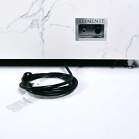 Thumbnail for Elementi Plus Carrara Marble Pocelain Fire Table OFP121BW