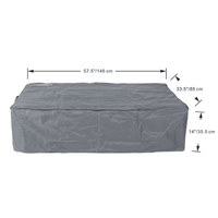 Thumbnail for Elementi Plus Colorado Rectangle Fire Table OFG410SY