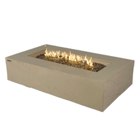 Thumbnail for Elementi Plus Colorado Rectangle Fire Table OFG410SY