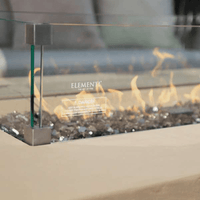 Thumbnail for Elementi Plus Colorado Rectangle Fire Table OFG410SY