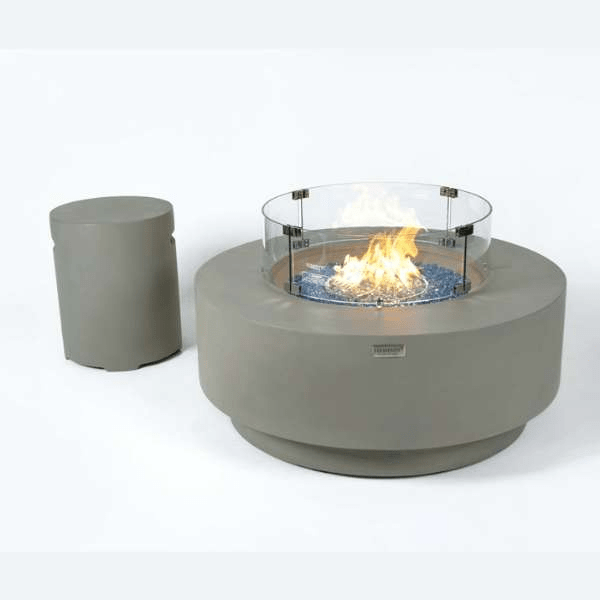 Elementi Plus Colosseo Round Fire Table OFG414LG