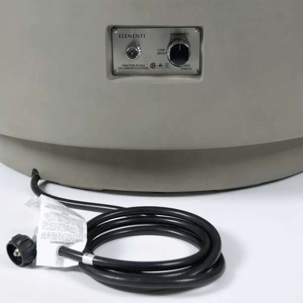 Elementi Plus Colosseo Round Fire Table OFG414LG