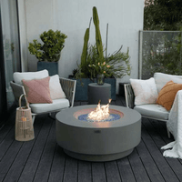 Thumbnail for Elementi Plus Colosseo Round Fire Table OFG414LG