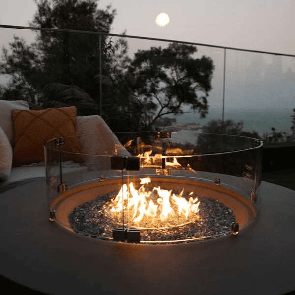 Elementi Plus Colosseo Round Fire Table OFG414LG