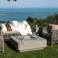 Thumbnail for Elementi Plus Lucerne Square Fire Table OFG419LG