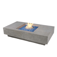 Thumbnail for Elementi Plus Monte Carlo Rectangle Fire Table OFG416LG