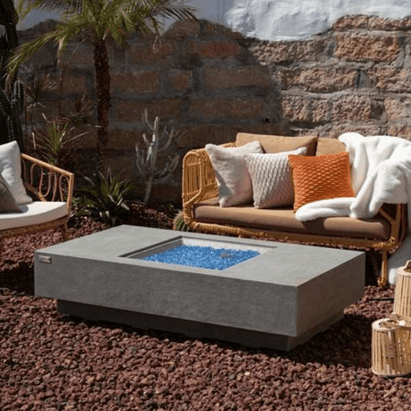 Elementi Plus Monte Carlo Rectangle Fire Table OFG416LG