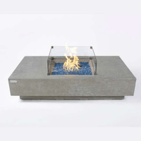 Thumbnail for Elementi Plus Monte Carlo Rectangle Fire Table OFG416LG