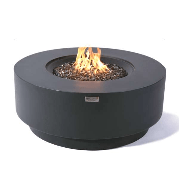 Elementi Plus Nimes Round Fire Table OFG414DG