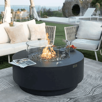 Thumbnail for Elementi Plus Nimes Round Fire Table OFG414DG
