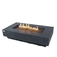 Thumbnail for Elementi Plus Positano Rectangle Fire Table OFG415DG