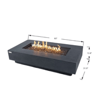Thumbnail for Elementi Plus Positano Rectangle Fire Table OFG415DG