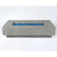 Thumbnail for Elementi Plus Riviera Rectangle Fire Table OFG415LG