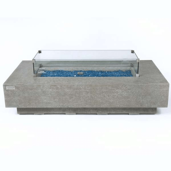 Elementi Plus Riviera Rectangle Fire Table OFG415LG