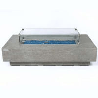 Thumbnail for Elementi Plus Riviera Rectangle Fire Table OFG415LG