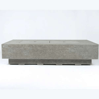 Thumbnail for Elementi Plus Riviera Rectangle Fire Table OFG415LG