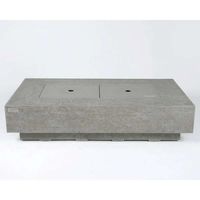 Thumbnail for Elementi Plus Riviera Rectangle Fire Table OFG415LG