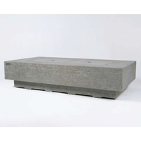 Thumbnail for Elementi Plus Riviera Rectangle Fire Table OFG415LG