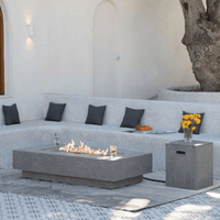 Thumbnail for Elementi Plus Riviera Rectangle Fire Table OFG415LG