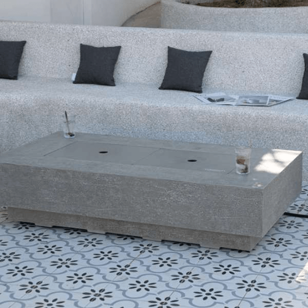 Elementi Plus Riviera Rectangle Fire Table OFG415LG