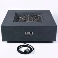 Thumbnail for Elementi Plus Roraima Square Fire Table OFG411SL