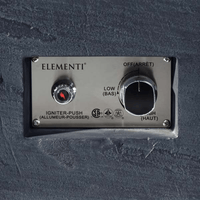 Thumbnail for Elementi Plus Roraima Square Fire Table OFG411SL