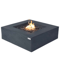 Thumbnail for Elementi Plus Roraima Square Fire Table OFG411SL