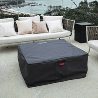 Thumbnail for Elementi Plus Roraima Square Fire Table OFG411SL