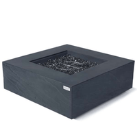Thumbnail for Elementi Plus Roraima Square Fire Table OFG411SL