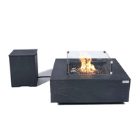 Thumbnail for Elementi Plus Roraima Square Fire Table OFG411SL